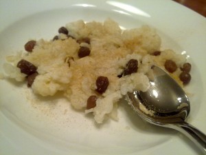 Rice Pudding