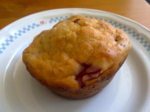 Strawberrry & Banana Muffin