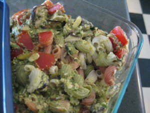 Homemade Pesto Pasta